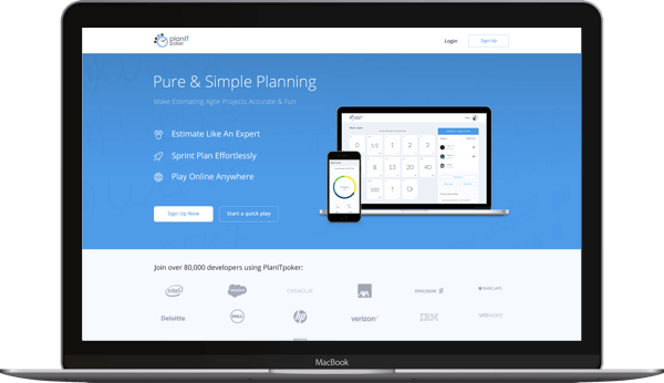 PlanItPoker Leads the Agile Market.